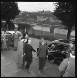 Kong Olav på besøk 19/9 1958
Union bruk
Avreise fra administ