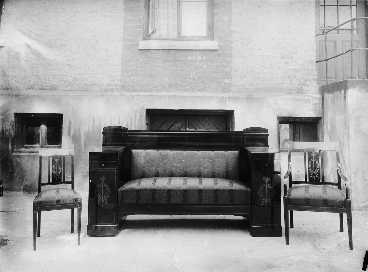 Salongmøblement, sofa, stoler