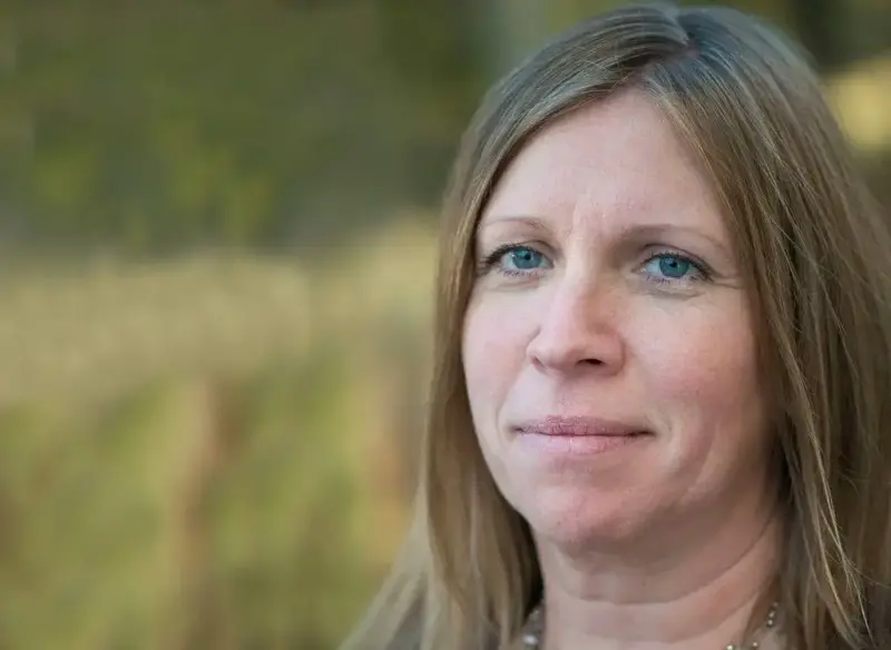 Porträttbild museichef Åsa Stenström