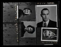 Repro avfotografering.
Bilde 1: en mann.
Bilde 2: en mann.
B