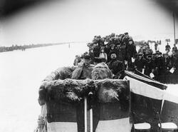 Kong Haakon VII på idrettsarrangement