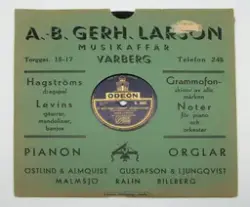 Grammofonskiva, samling