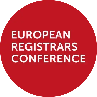Logoen for European Registrars Conference 2026 i Berlin