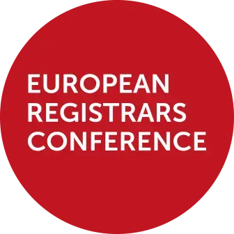Logoen for European Registrars Conference 2026 i Berlin