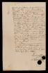 Brev med anknytning till Christopher Polhem, sida fyra.
Kontrakt mellan Gabriel Polhem/Nils Sandelhielm och Anders Polhammar angående överlåtelse av andel i manufakturverket på 1 års tid från början av 1740 till slutet. (dat. 1740-01-11)
Handlingarna har funnits i släktens ägo sedan 1700-talet. Givare: Jan Polheimer.