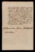 Brev med anknytning till Christopher Polhem, sida fyra.
Intressenternas bekräftelse av kontraktet av den 18 januari 1754. (dat. 1754-02-25)
Handlingarna har funnits i släktens ägo sedan 1700-talet. Givare: Jan Polheimer.