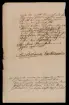 Brev med anknytning till Christopher Polhem, baksida. 
Uppgörelse mellan Anders Polhammar och kammarherre Stierncrona. (dat 1756-09-13)
Handlingarna har funnits i släktens ägo sedan 1700-talet. Givare: Jan Polheimer.