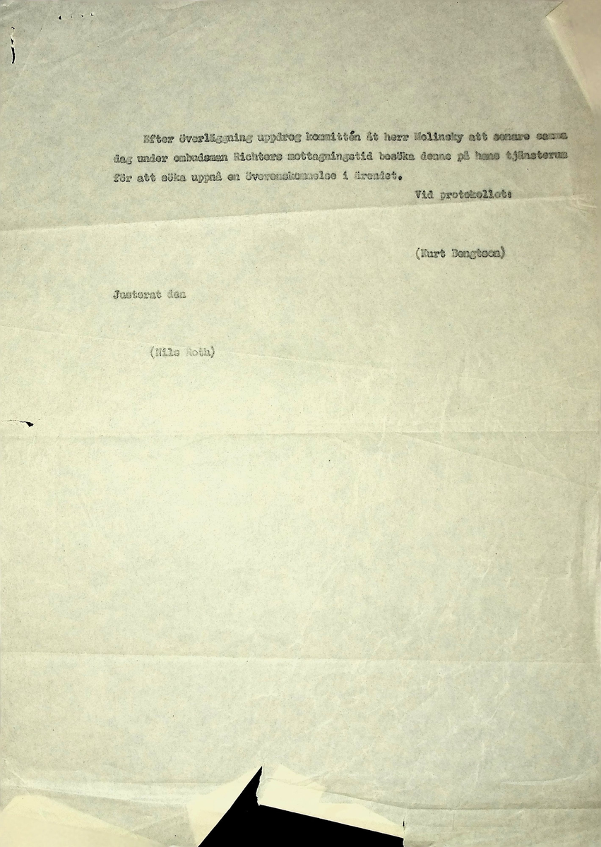 Korrespondens
Markuskyrkan