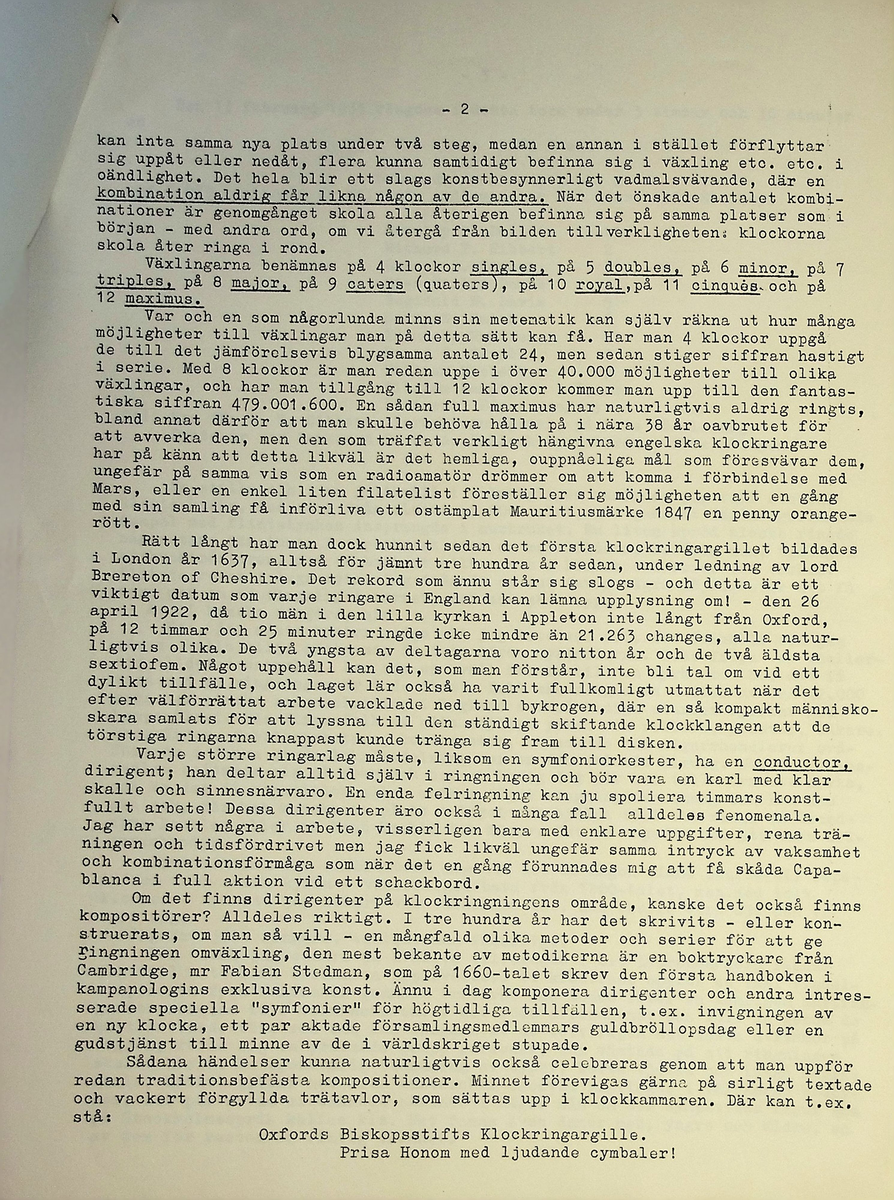 Korrespondens
Markuskyrkan