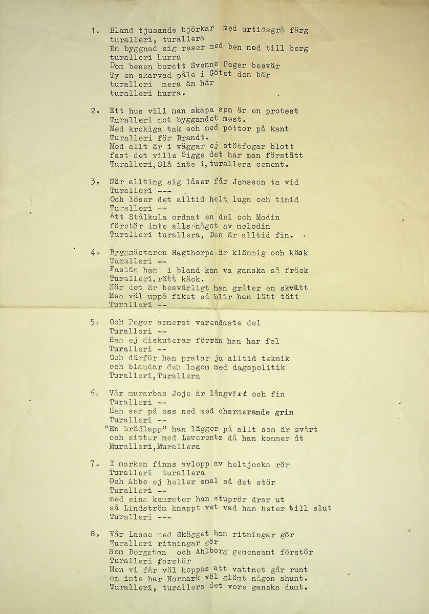 Korrespondens
Markuskyrkan