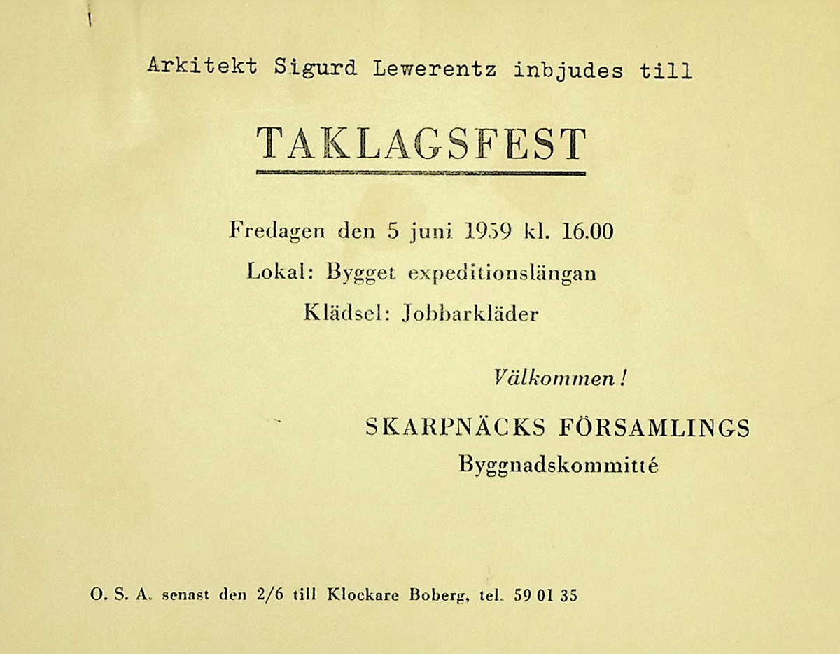 Korrespondens
Markuskyrkan