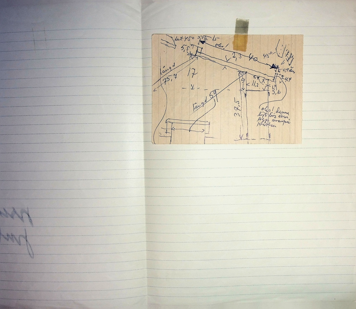 Markuskyrkan
Korrespondens, anteckningar, tygprover