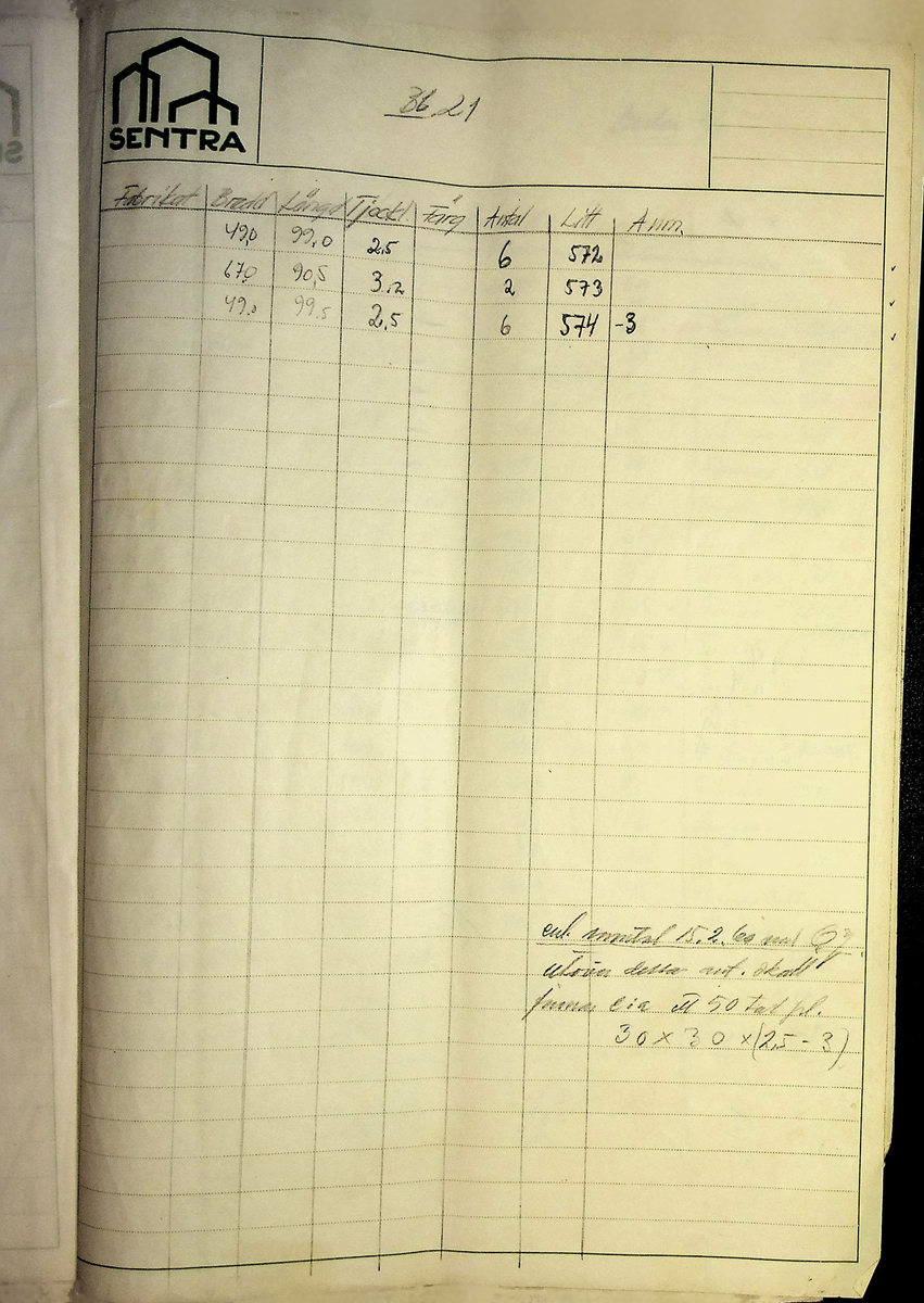 Beräkningar
Markuskyrkan