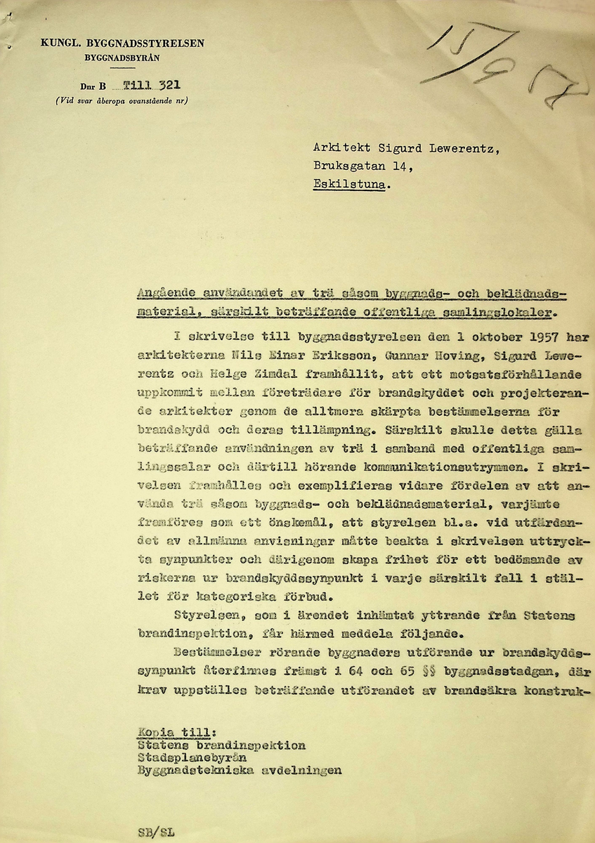 Korrespondens
Markuskyrkan