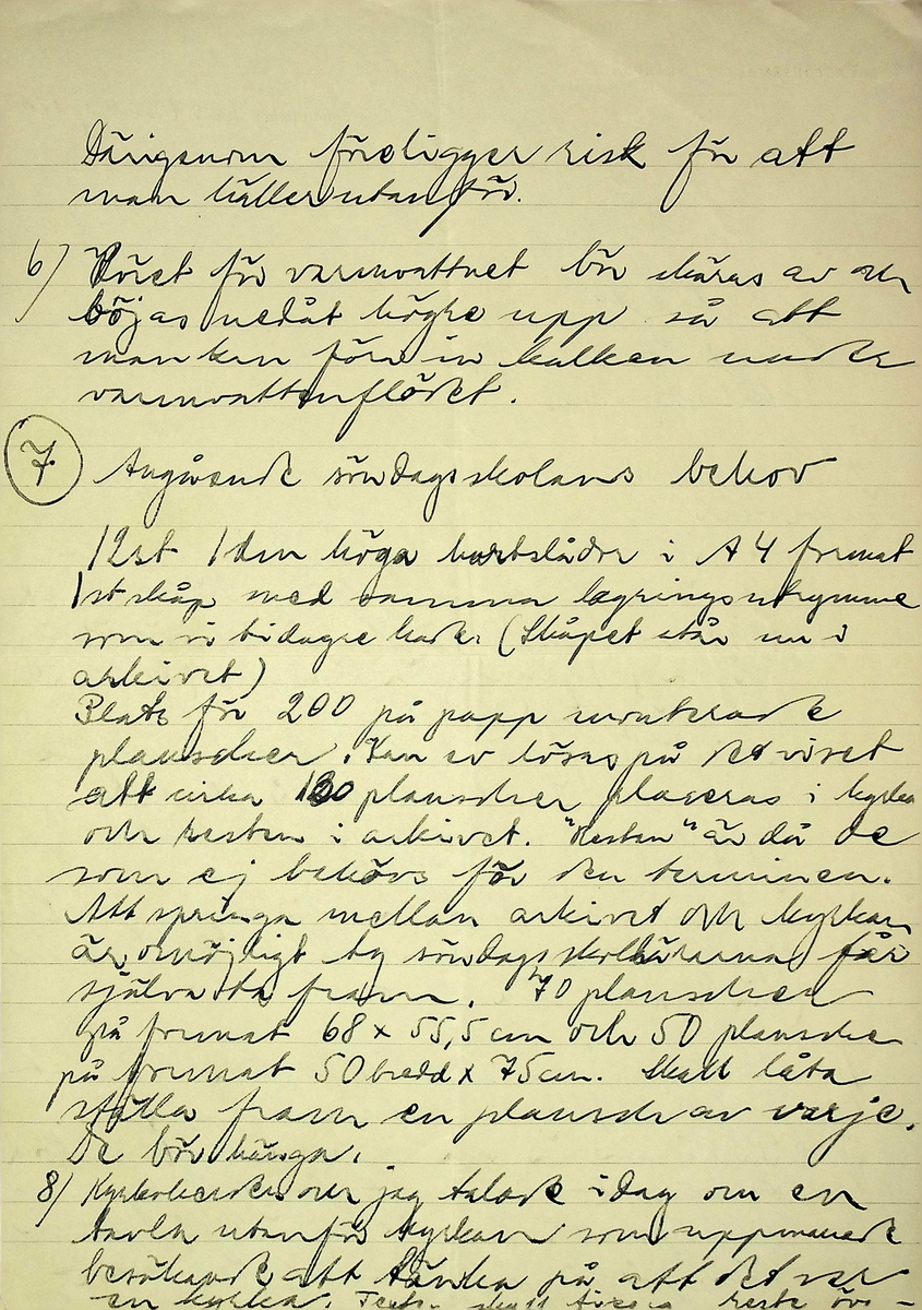 Korrespondens
Markuskyrkan