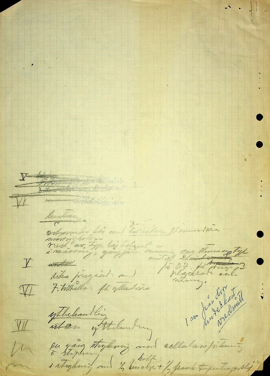 Snickeriförteckning
Markuskyrkan