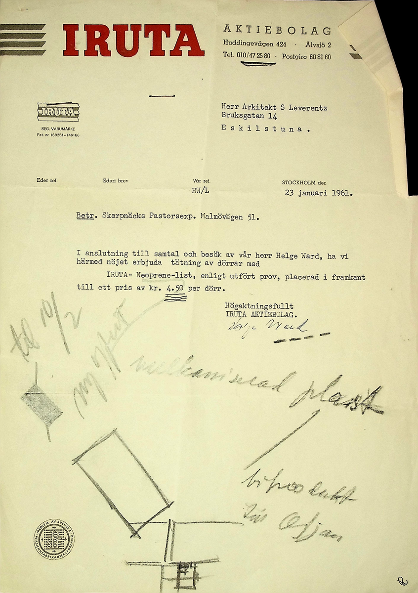 Korrespondens
Markuskyrkan