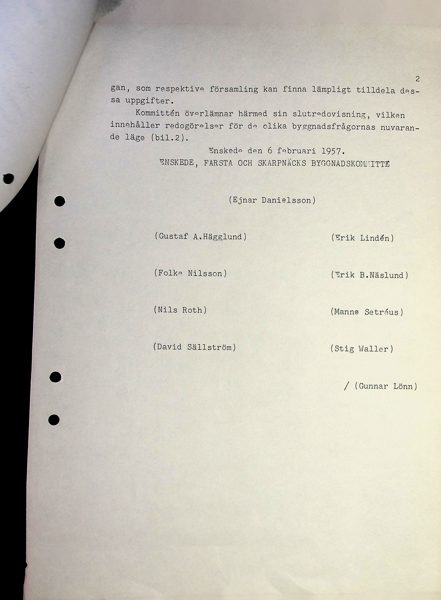 Korrespondens
Markuskyrkan