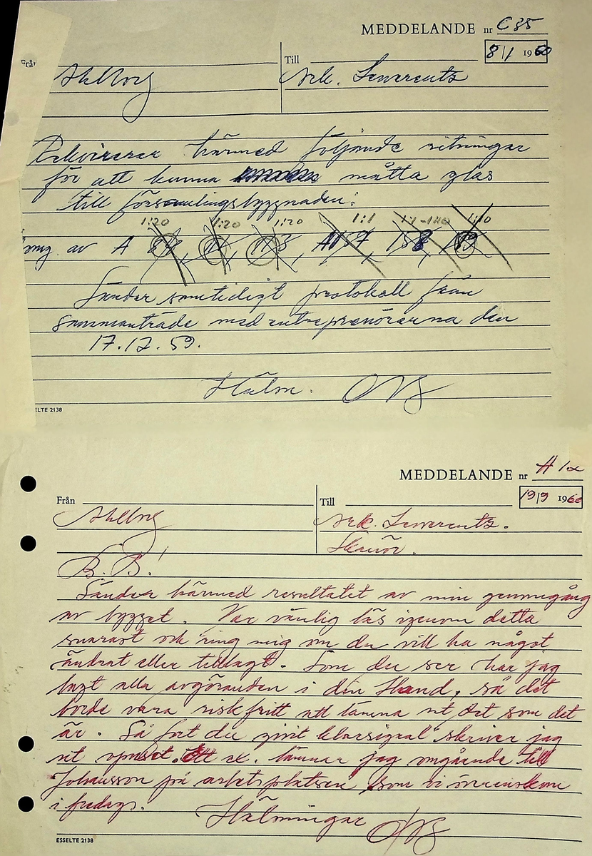 Korrespondens
Markuskyrkan