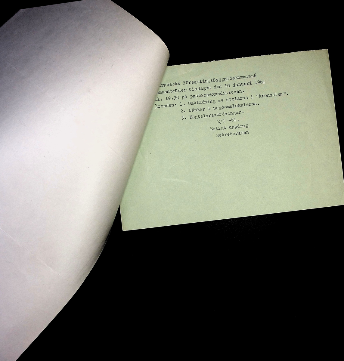 Korrespondens
Markuskyrkan