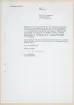 Skrivelse (daterad 29/11 1972) från landsantikvarie J E Anderbjörk, Smålands museum, angående utdelning av stipendium ur 
Hald-Gate-fonden till glasblåsaren m.m. Kjell Andersson, Strömbergshyttan.