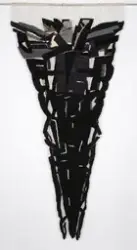 Triangulær med krone [Billedvev]