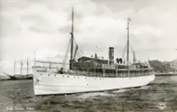 Passagerarfartyget S/S HANSA (1899). Vykort. Förlag: W. Sand