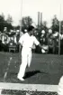 Davis-cup matchen Frankrike - Sverige med Henri Cochet i Stockholm 1926.