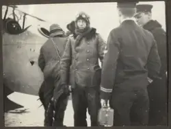 Gustav von Segebaden före sin avfärd till Norge där han stör