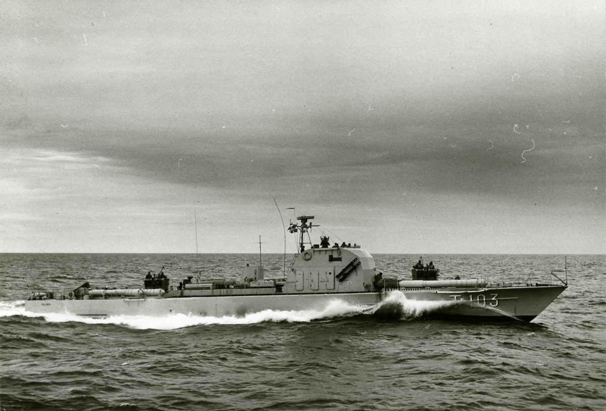 Torpedbåten Polaris (T103).