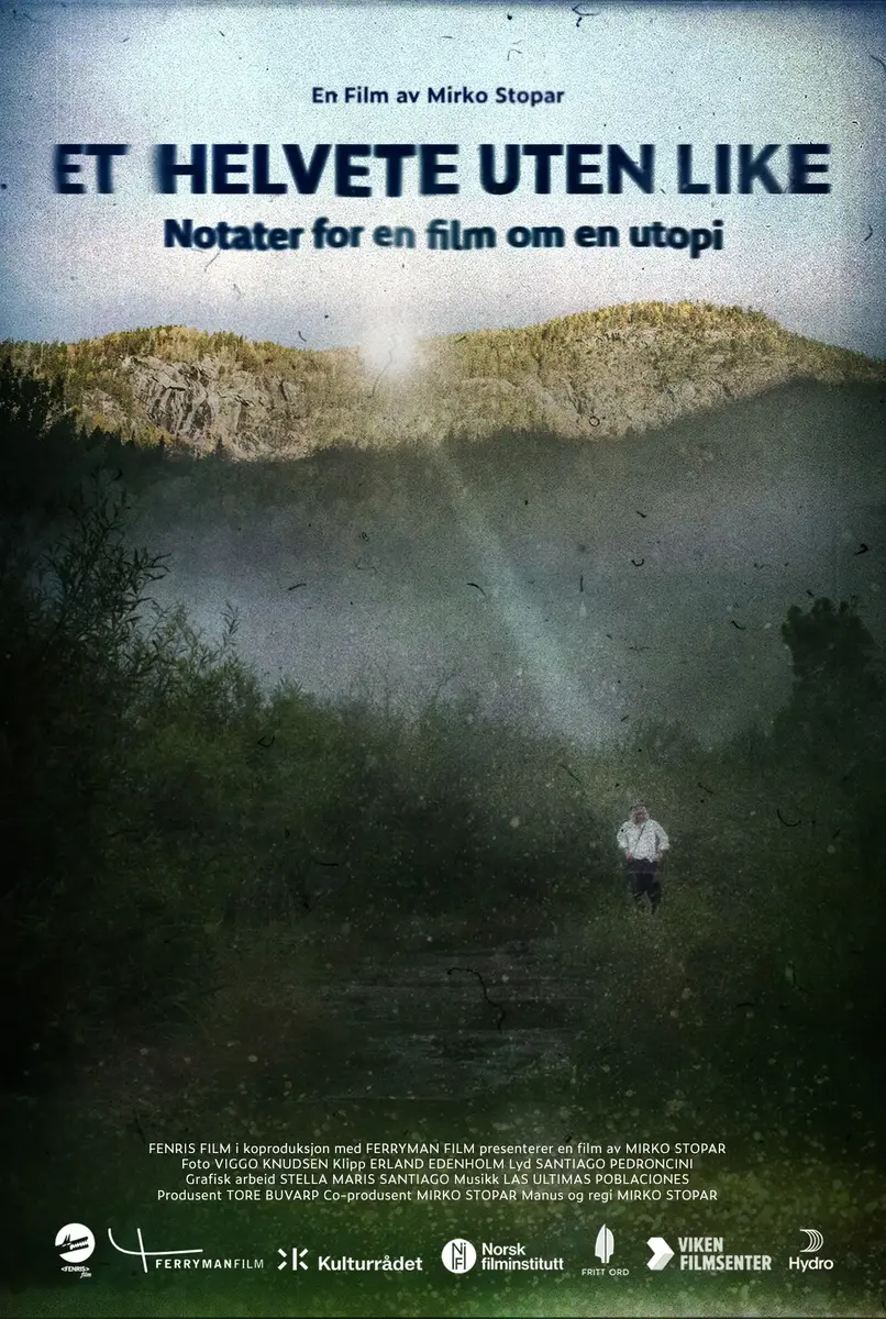 Filmplakat til dokumentaren Et Helvete Uten Like