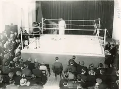 Boxning i stadshuset, Mölndal. Västsvenska Boxningsmästerska