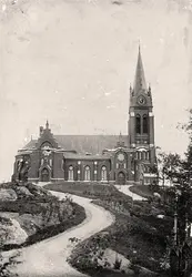 Fässbergs Kyrka tidigt 1900-tal