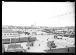 På kuvertet står följande information sammanställd vid musee