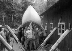 Sjösättning av "Sigrun"