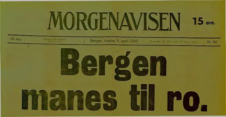 Krigs- og fredsdager i Bergen (filmvisning)