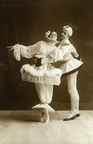 Ebon Strandin och Jean Börlin, rollporträtt