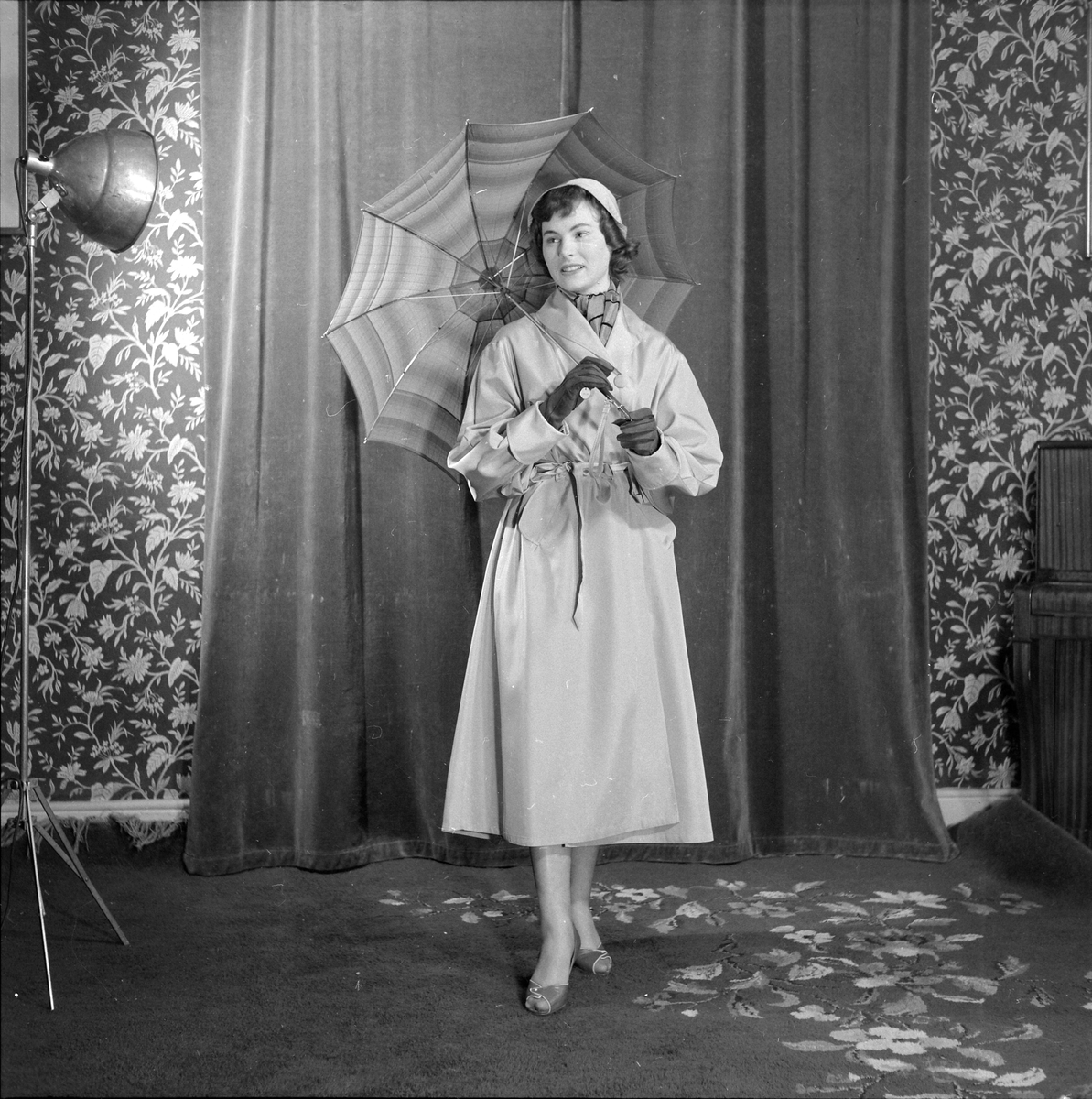 Mannequinoppvisning. Dameklær