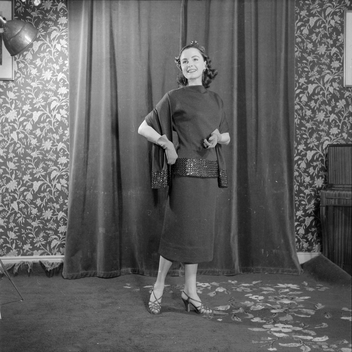 Mannequinoppvisning. Dameklær