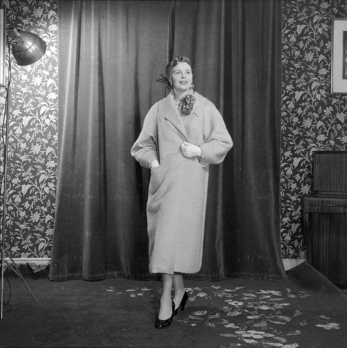 Mannequinoppvisning. Dameklær