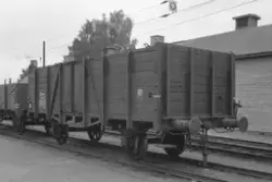 Kassevogn litra L nr. 37442 på Lillehammer stasjon