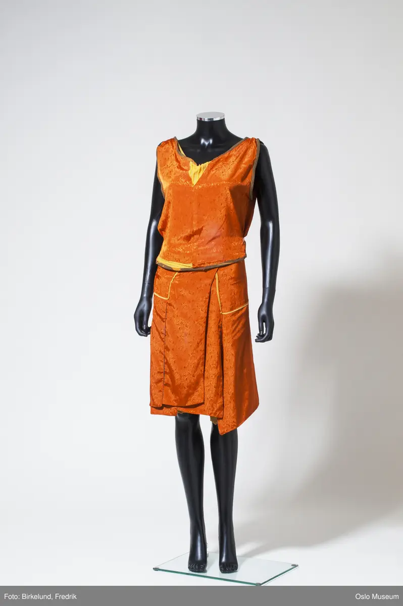 A: Balletdrakt
B: Underbukse
C: Vest
D: Skjørt


