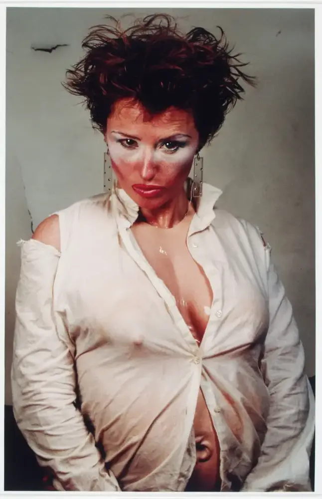 Cindy Sherman, Untitled, 1990-91. Digital kopi fra et positiv 43x28 cm. Fra Preus museums samling.