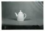Te-/Kaffekanna från Bo Fajans, omkring 1900-talets mitt.