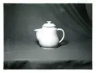 Te-/Kaffekanna från Bo Fajans, omkring 1900-talets mitt.