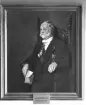 Målning föreställande affärsdisponent A.G.J. Svedelius, affärsdisponent 1881-1893.