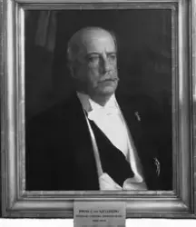 Målning föreställande Jonas C:son Kjellberg, ordförande i Ud