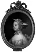 Målning föreställande Anna Charlotta Schröderheim f.v. Stapelmohr, 1754-1791.