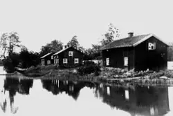 Arbetarbostäder i Bjurbäcken.