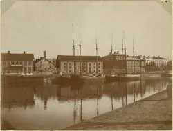 Vänersborg. Hamnmotiv. Blüchers bryggeri